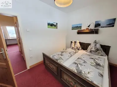 Ein Bett oder Betten in einem Zimmer der Unterkunft Apartment Sonnenfreude