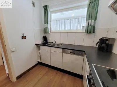 Küche/Küchenzeile in der Unterkunft Apartment Sonnenfreude