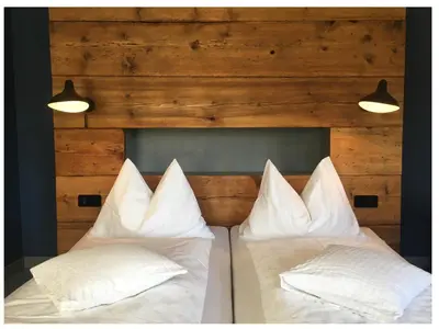Ein Bett oder Betten in einem Zimmer der Unterkunft Schweigerhof