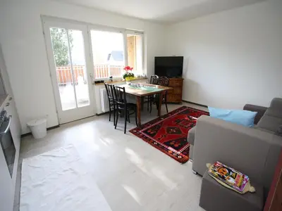 Ein Sitzbereich in der Unterkunft Apartment in Sankt Michael near Ski Slopes