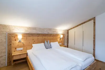 Ein Bett oder Betten in einem Zimmer der Unterkunft Appartement Wiederkehr