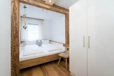 Ein Bett oder Betten in einem Zimmer der Unterkunft Appartement Wiederkehr