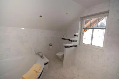 Ein Badezimmer in der Unterkunft Villa Salza