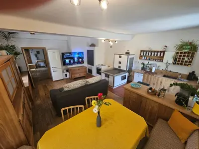 Grundriss der Unterkunft Premium Apartment mit privatem Whirlpool, Sauna, Garten