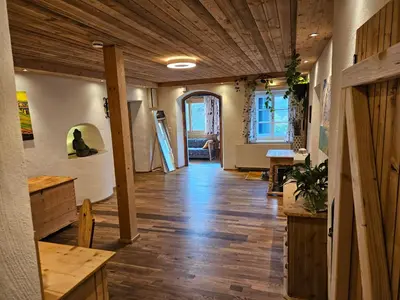 Grundriss der Unterkunft Premium Apartment mit privatem Whirlpool, Sauna, Garten