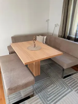 Ein Sitzbereich in der Unterkunft Appartement 4You