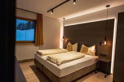 Ein Bett oder Betten in einem Zimmer der Unterkunft Appartement Hutegger