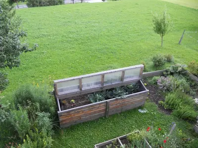 Ein Garten an der Unterkunft Ferienwohnungen Flattnerhof