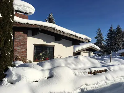 Bungalow Nr. 33 im Winter