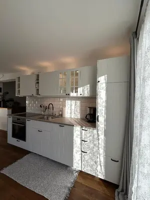 Küche/Küchenzeile in der Unterkunft Bungalow Nr. 33