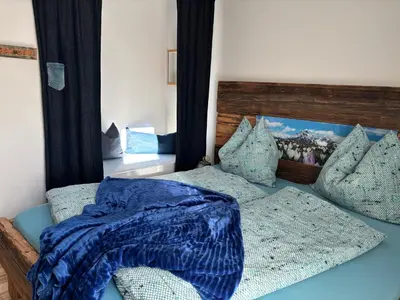 Ein Bett oder Betten in einem Zimmer der Unterkunft Ferienhaus Gruber