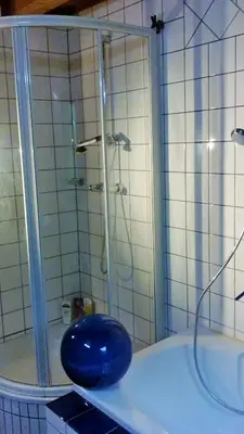 Ein Badezimmer in der Unterkunft Bio Appartement Pichler