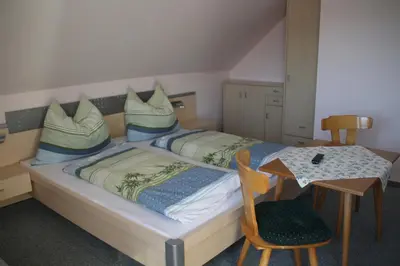 Ein Bett oder Betten in einem Zimmer der Unterkunft Stöffeigut