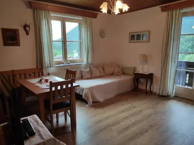 Ein Bett oder Betten in einem Zimmer der Unterkunft Haus Galler - Urlaub am Bauernhof