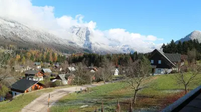 Naturlandschaft in der Nähe des Bauernhofs
