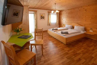 Ein Bett oder Betten in einem Zimmer der Unterkunft Obergersbach