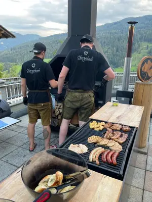 Essen in diesem Bauernhof oder in der Nähe
