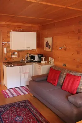 Küche/Küchenzeile in der Unterkunft Ferienwohnung Bliem
