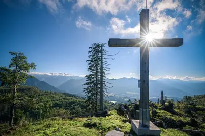 Naturlandschaft in der Nähe des Gasthauses