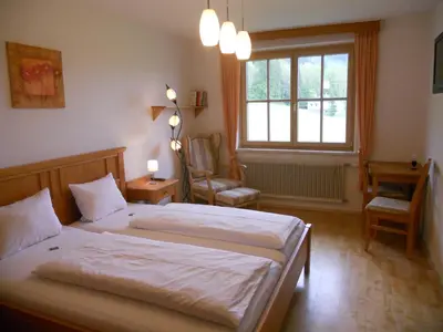 Ein Bett oder Betten in einem Zimmer der Unterkunft Haus Pürcher