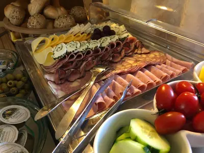 Essen in der Pension oder in der Nähe