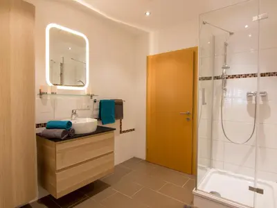 Ein Badezimmer in der Unterkunft Appartement Pichler