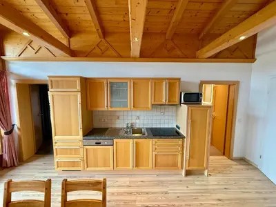 Küche/Küchenzeile in der Unterkunft Appartement Pichler