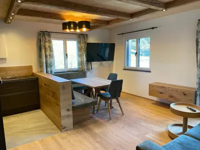 TV/Unterhaltungsangebot in der Unterkunft Ferienwohnungen Unterdürmoos Apartments mit Chalet-Charme auf 1050 m , Alleinlage
