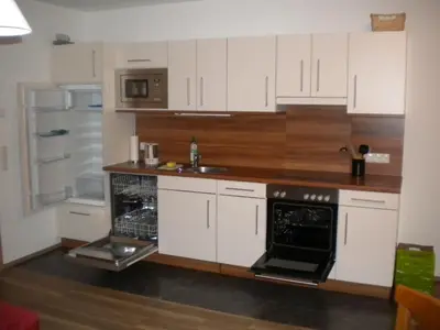 Küche/Küchenzeile in der Unterkunft Appartement Andi