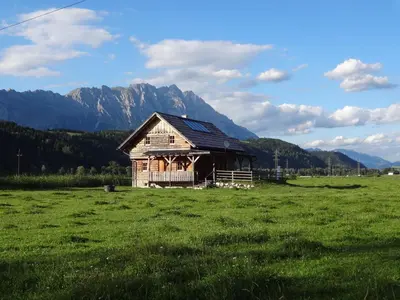 Naturlandschaft in der Nähe des Chalets