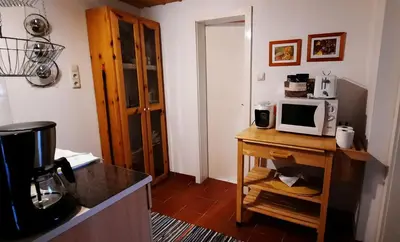 Küche/Küchenzeile in der Unterkunft Haus Lerchenreith
