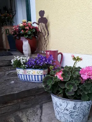 Ein Garten an der Unterkunft Haus Lerchenreith