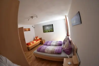 Ein Bett oder Betten in einem Zimmer der Unterkunft Appartement Sabrina