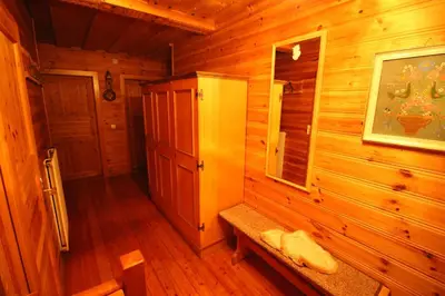 Ein Badezimmer in der Unterkunft Krennbauer