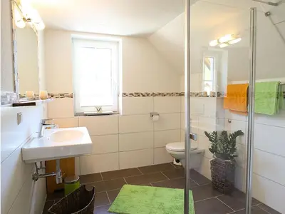 Ein Badezimmer in der Unterkunft Ferienhaus Pichler