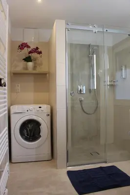 Ein Badezimmer in der Unterkunft Haus Bruschek