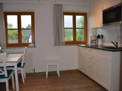 Küche/Küchenzeile in der Unterkunft Bauernhof 