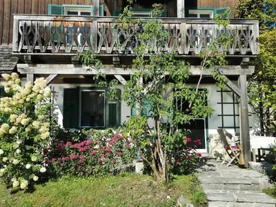 Ein Garten an der Unterkunft Franz Rudolf