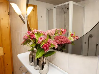 Ein Badezimmer in der Unterkunft Holiday Home Schwarzenegg by Interhome