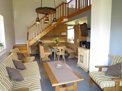 Ein Sitzbereich in der Unterkunft Holiday Home Jung by Interhome