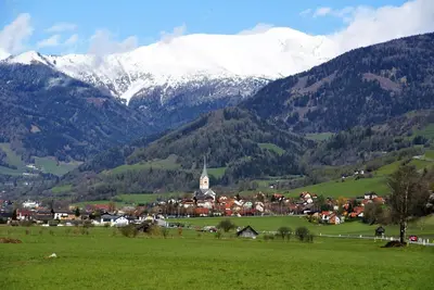 Naturlandschaft in der Nähe des Campingplatzes