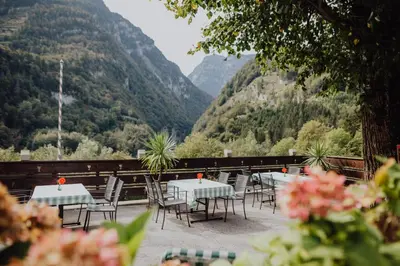 Naturlandschaft in der Nähe der Pension