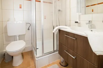 Ein Badezimmer in der Unterkunft Ferienhof HINTERSTRASSER