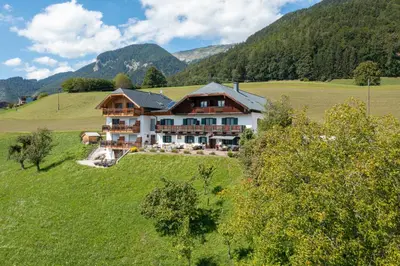 Naturlandschaft in der Nähe des Bauernhofs