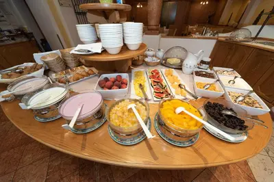 Essen in der Pension oder in der Nähe