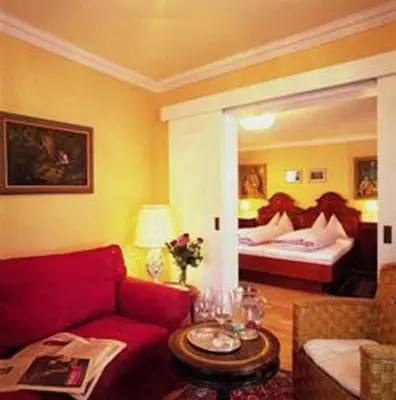 Ein Bett oder Betten in einem Zimmer der Unterkunft Hotel Gasthof Markterwirt