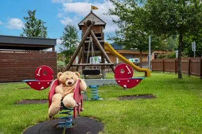Ein Kinderspielbereich in der Unterkunft Relax Resort Hotel Kreischberg