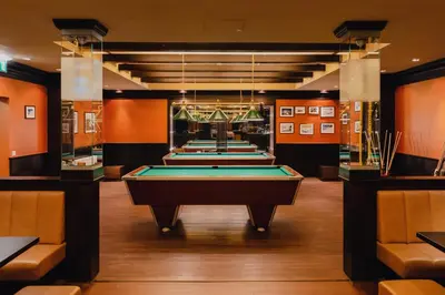 Ein Billardtisch in der Unterkunft Relax Resort Hotel Kreischberg