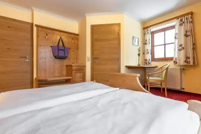 Ein Bett oder Betten in einem Zimmer der Unterkunft Pension Antonia