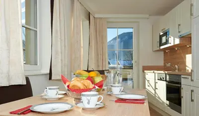 Küche/Küchenzeile in der Unterkunft Alpine Active Weitgasser